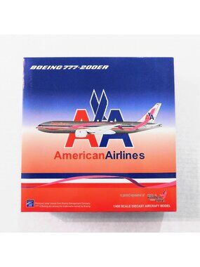 American Airlines B777-200ER Diecast Model 1:400 Scale Komen Cure JC Wings